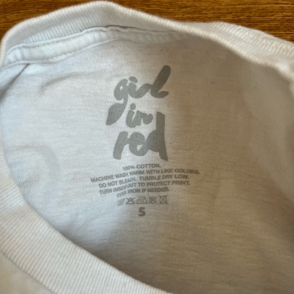 Do You Listen to Girl in Red Tour Shirt Size Small GIR - Picture 3 of 6